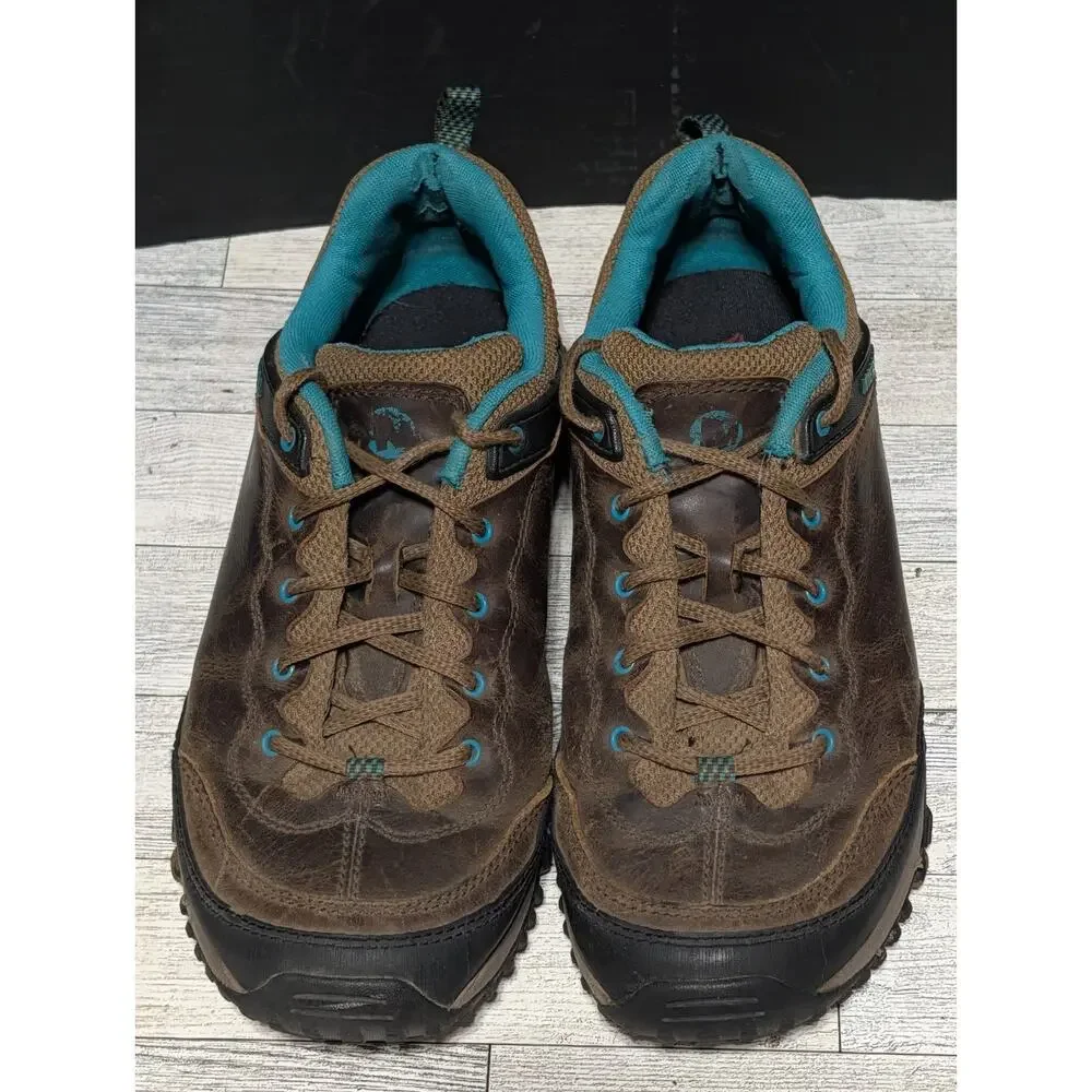 Merrell Women's Salida Trekker Hiking Shoes Size 9 Leather Lace Up Select Grip